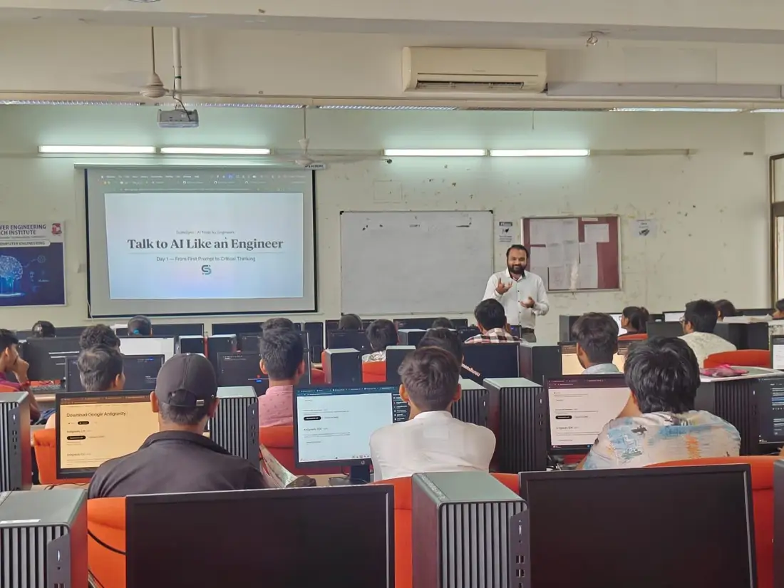 Talk to AI like an engineer: day one of the GTU ITR AI workshop