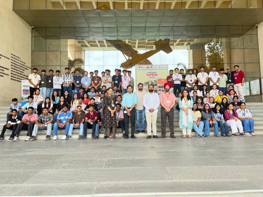 Students and faculty after the 5-day AI workshop at Indus University
