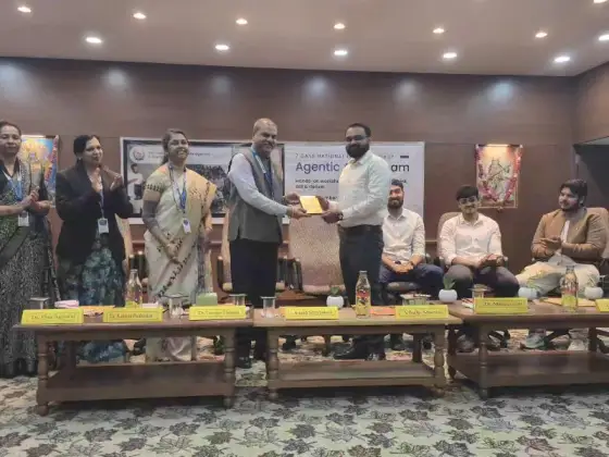 Panel at the agentic AI bootcamp, SVIT Indore