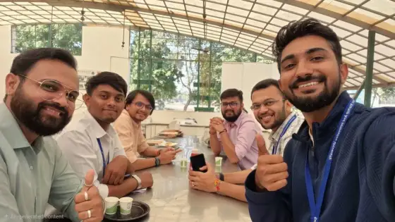 Hackathon mentors at Swarnim University